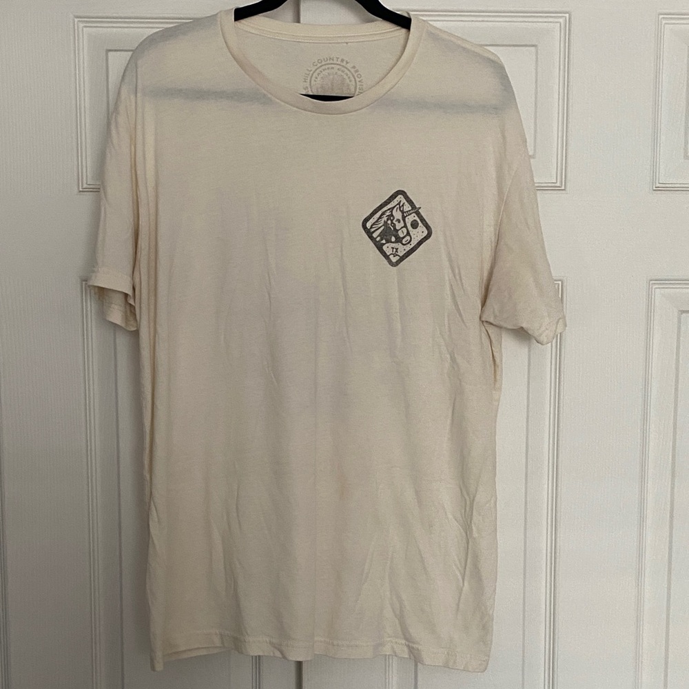 Cream Graphic T-Shirt
